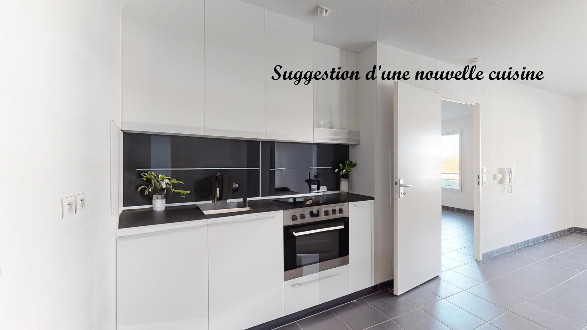 47m² + loggia 6 m² + place de parking souterraine