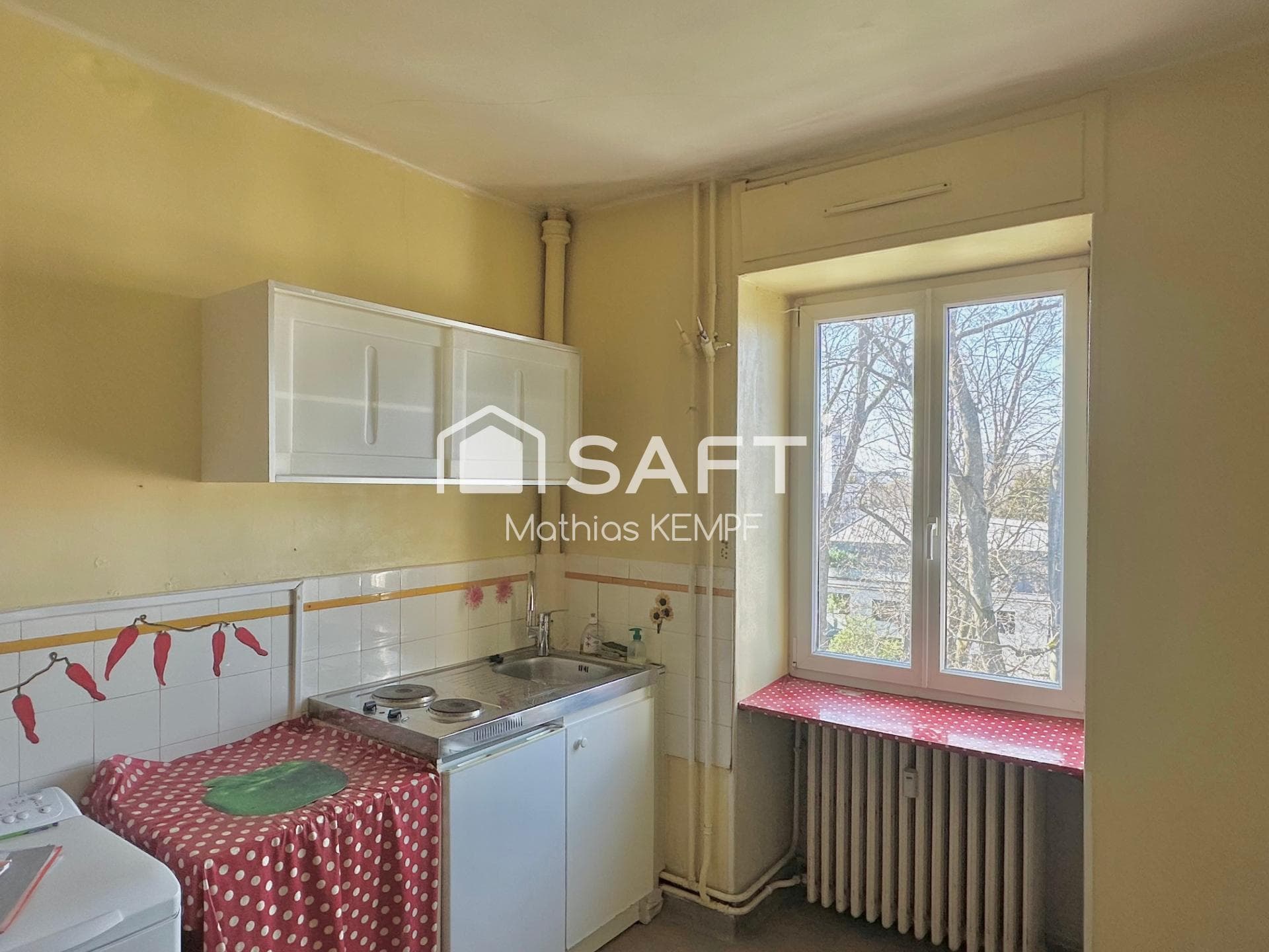 PROCHE RIVETOILE NEUDORF 1P - 3eme 40m² BALCON — photo 6