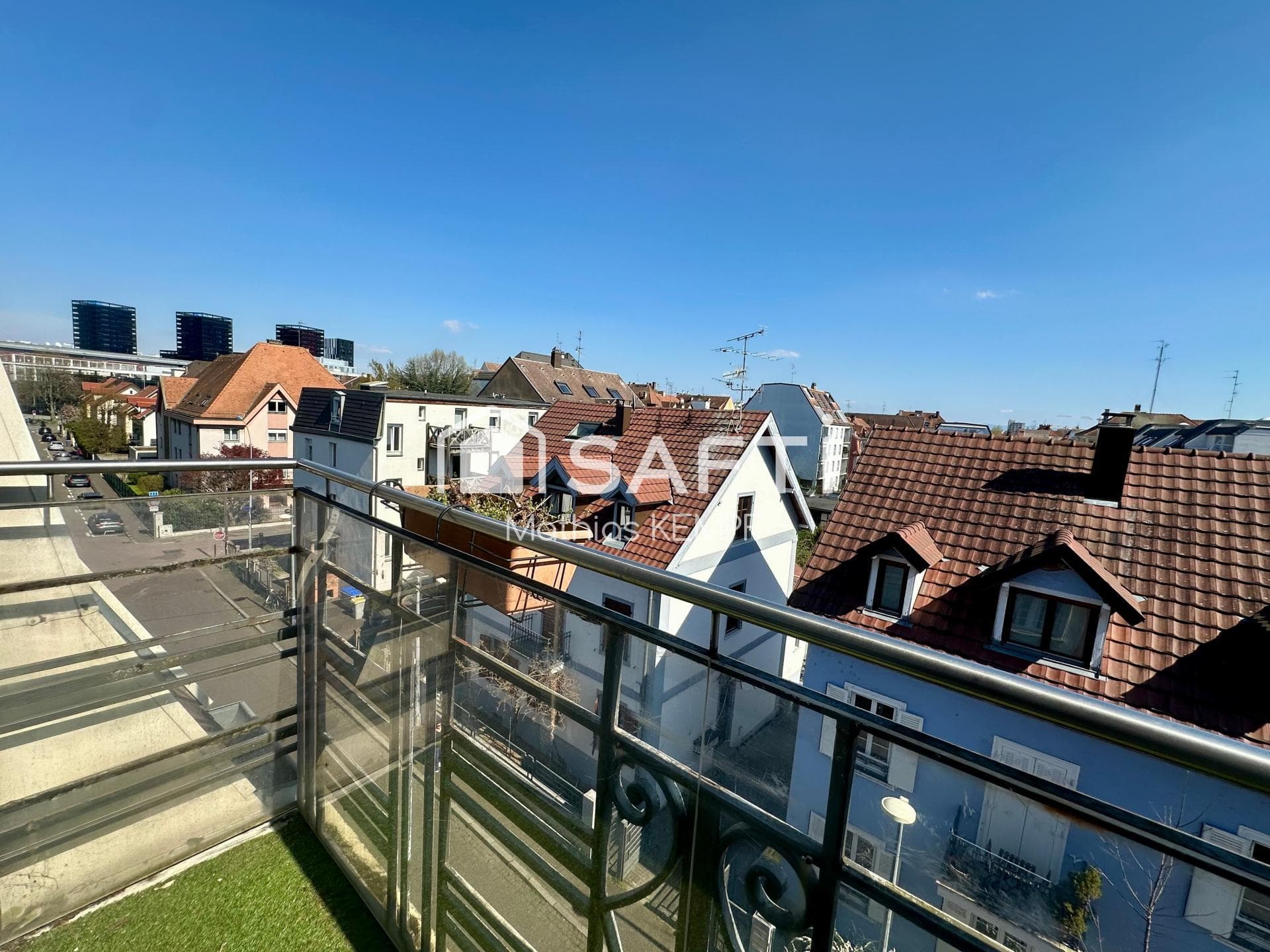 PROCHE RIVETOILE NEUDORF 1P - 3eme 40m² BALCON — photo 2
