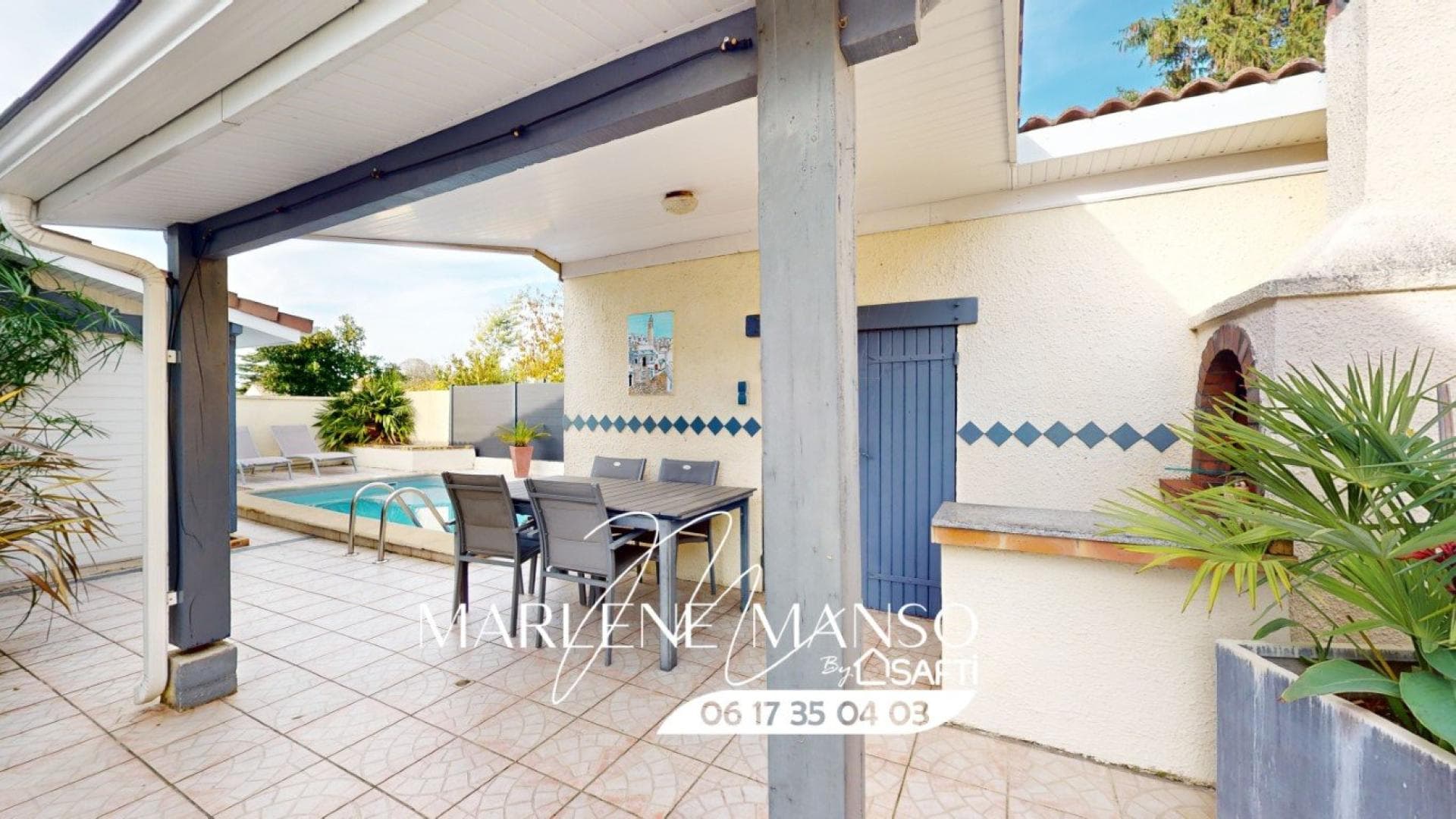 Maison T5 avec piscine, garages et cave — photo 5