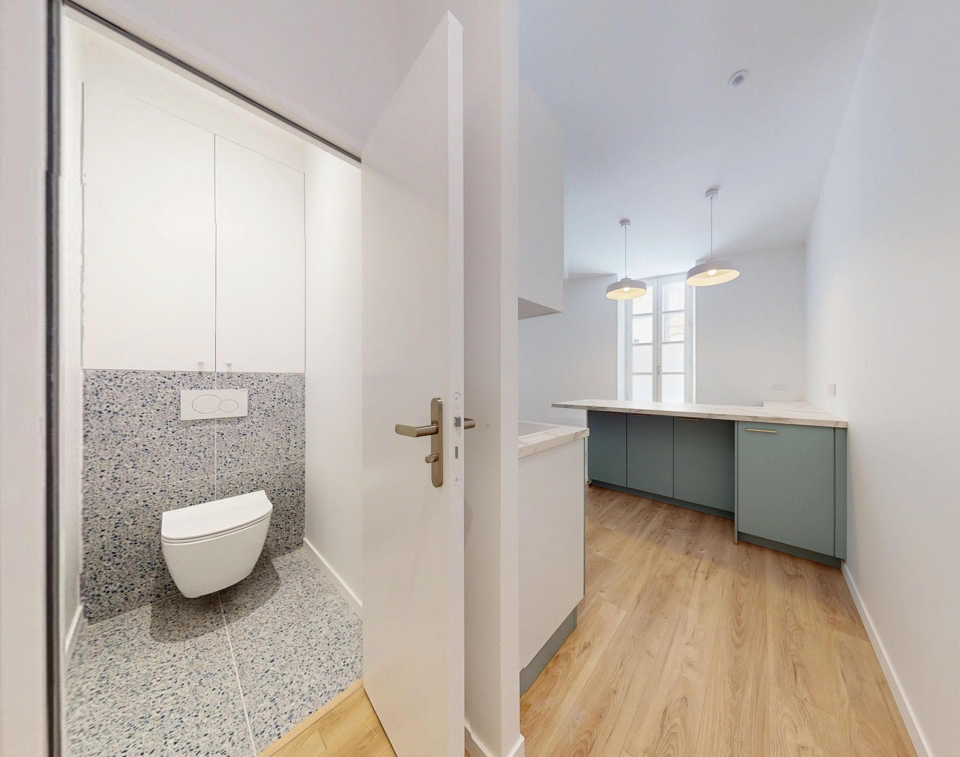 Très bel appartement T3 refait à neuf situé à proximité de l'Hôtel de Ville et de la place Gambetta — photo 6