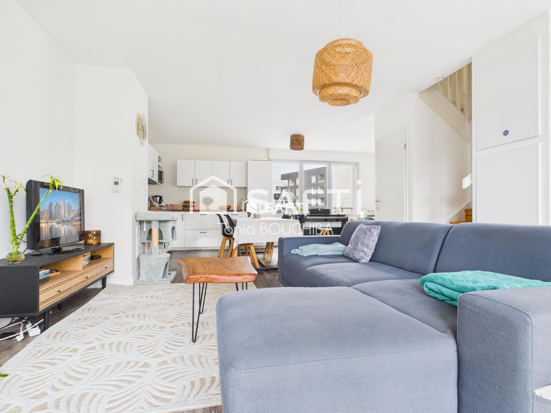Duplex lumineux face au Parc Mussonville — photo 2