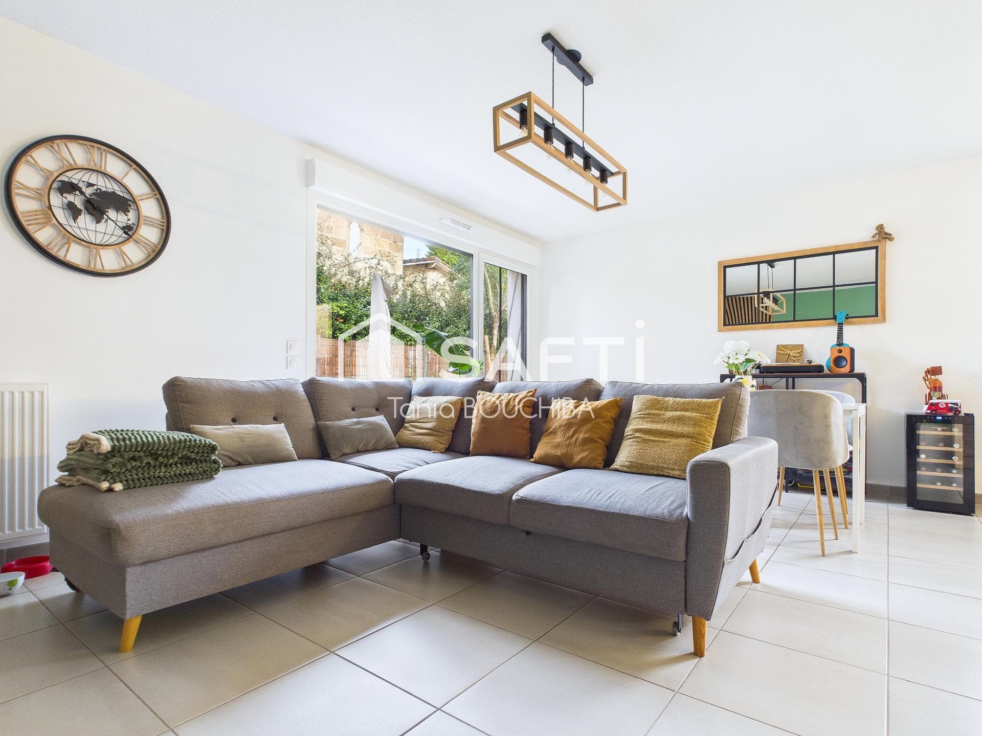Maison contemporaine 2024, jardin intime
