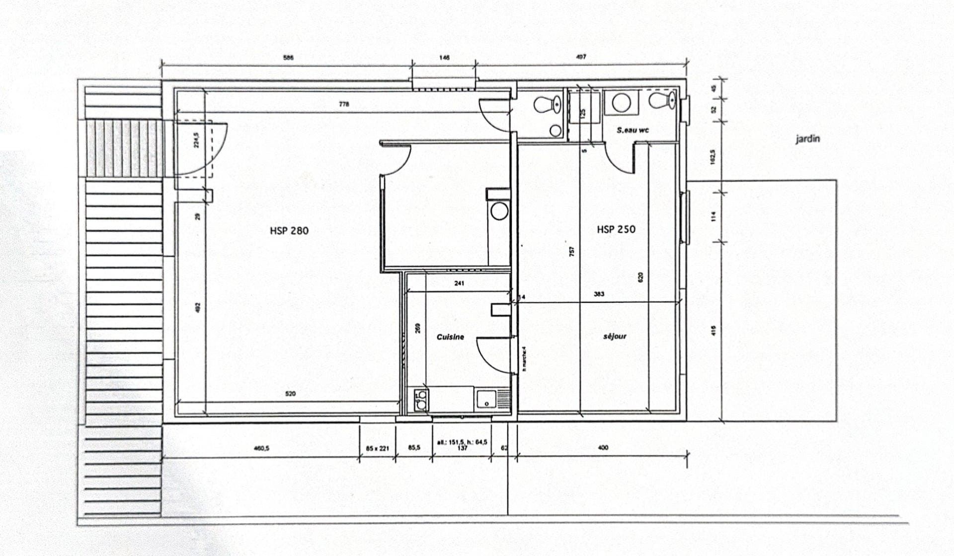 Immeuble de rapport – Studio loué + local commercial libre - Mérignac — photo 2