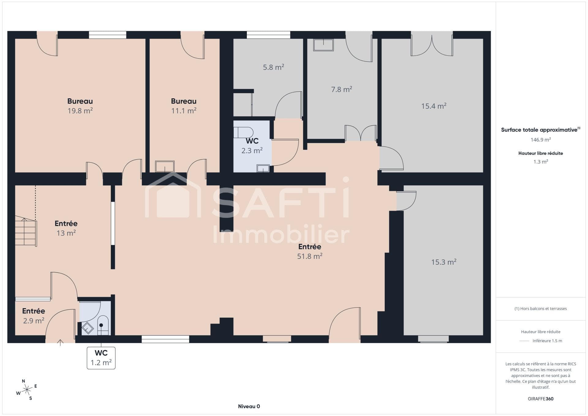 Local commercial ou proffesionnel (bureaux)