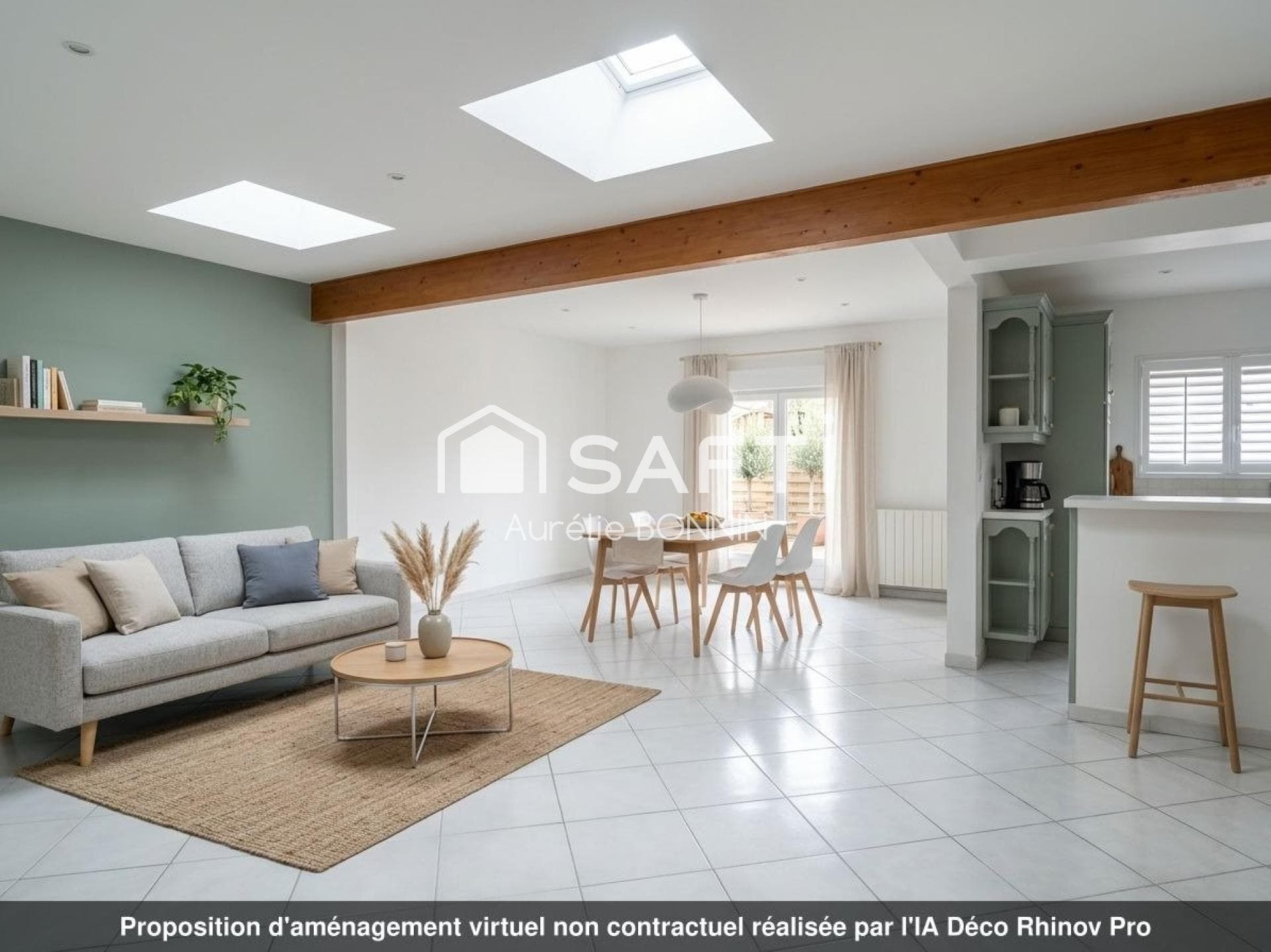 Talence proche du tram dans une rue calme - 2 maisons sur une parcelle de 550m²
