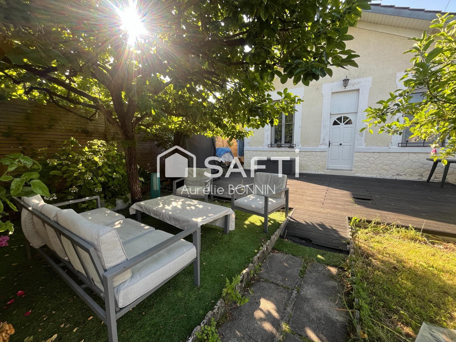 Talence proche du tram dans une rue calme - 2 maisons sur une parcelle de 550m² — photo 2