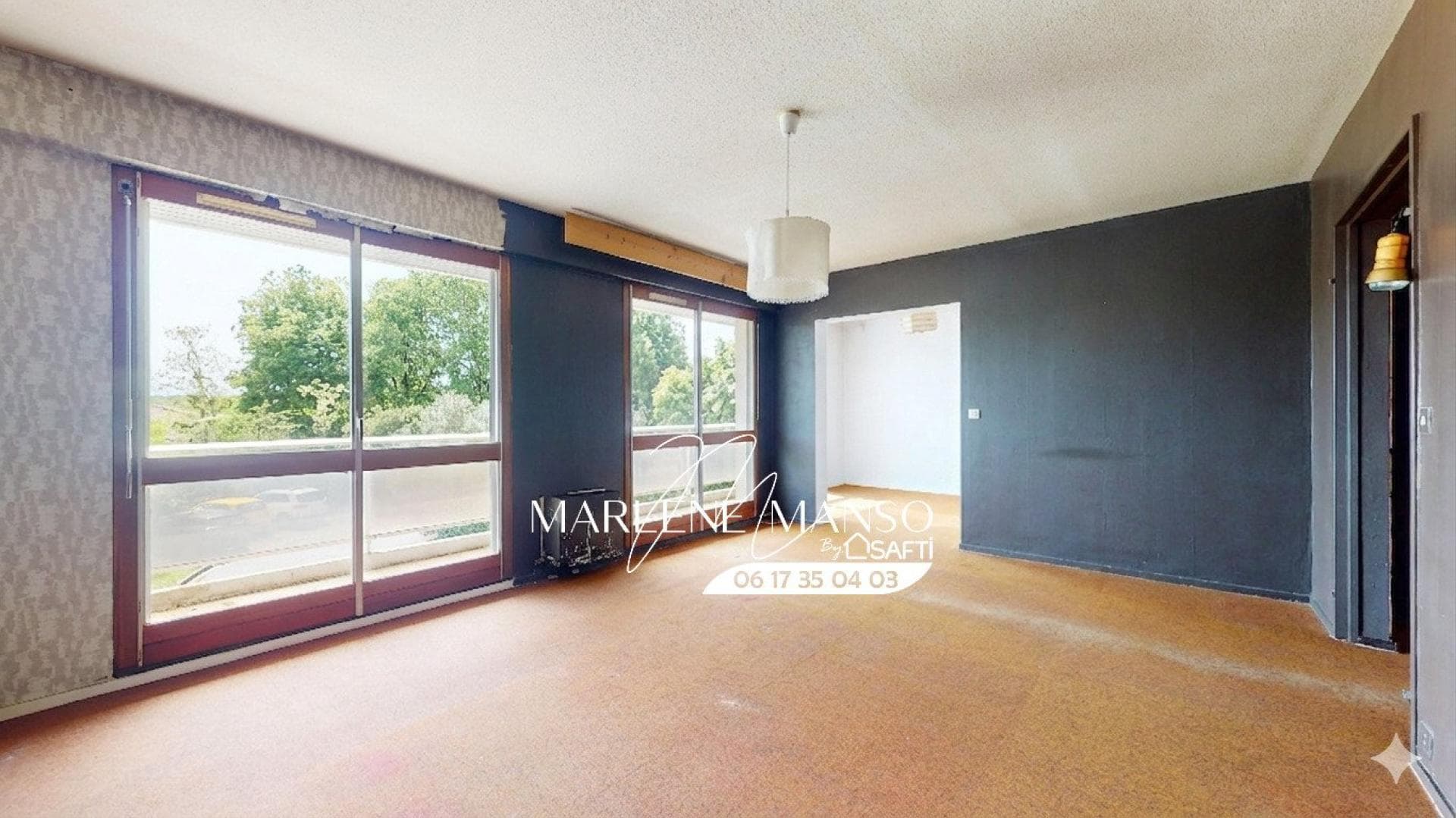 T3/T4 à rafraichir de 86 m² avec ascenseur — photo 2