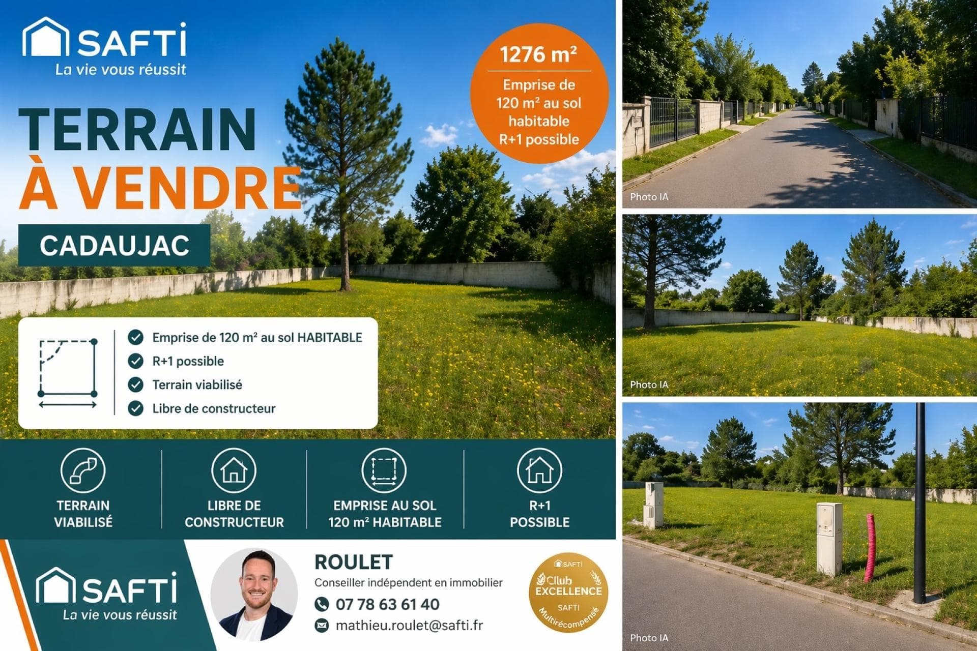 Jolie parcelle