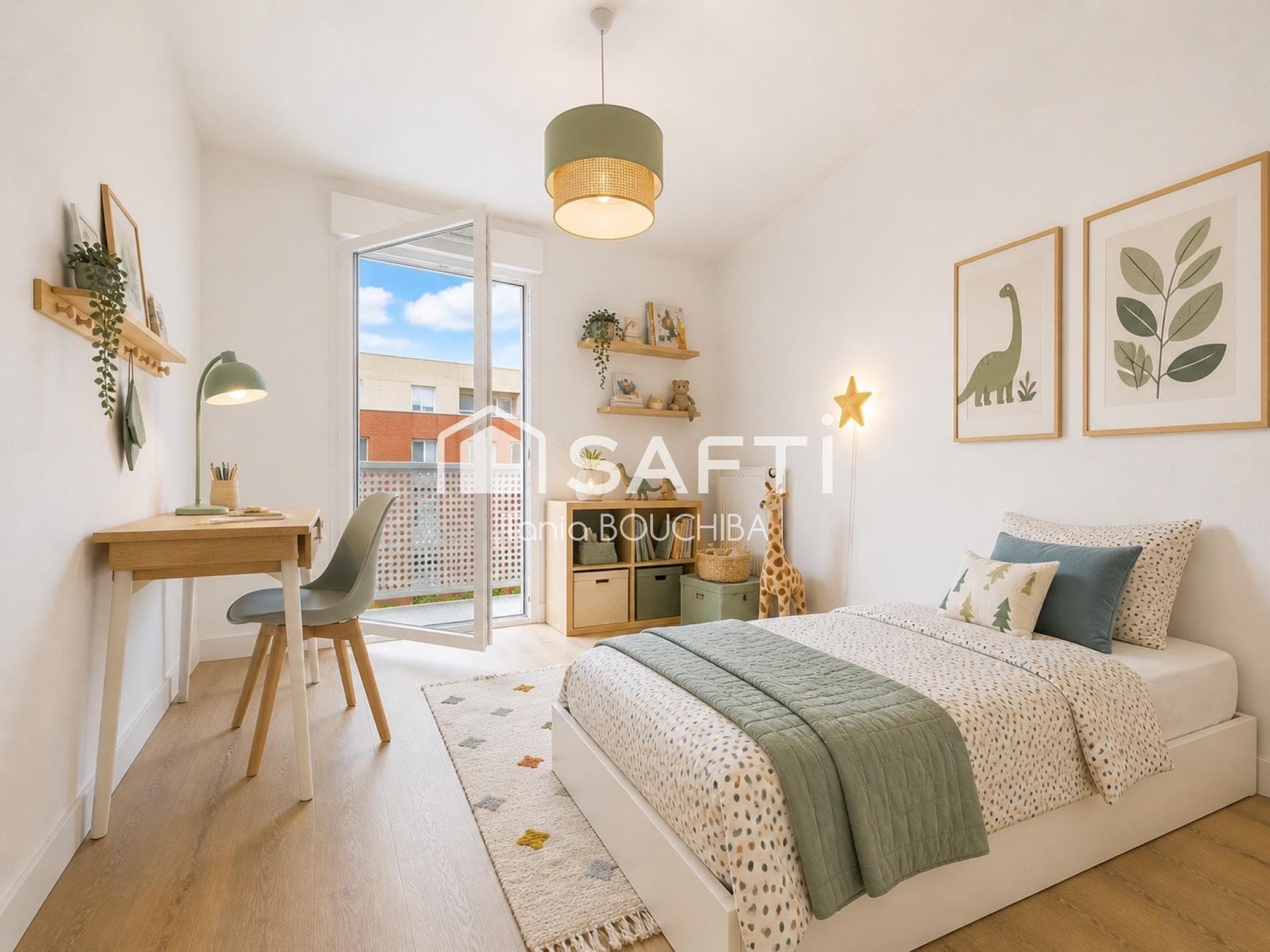T3 neuf avec balcon et double parking — photo 8