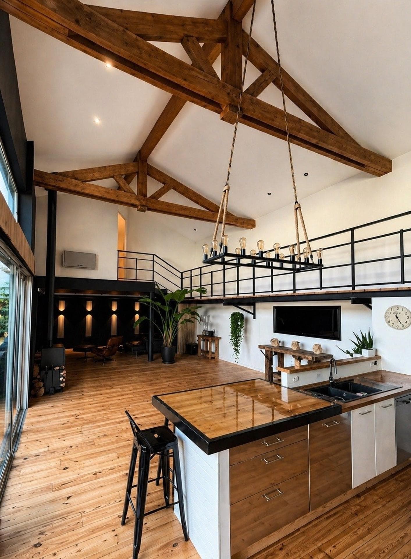 BEGLES BAGATELLE : LOFT D'ARCHITECTE DE 202 M2