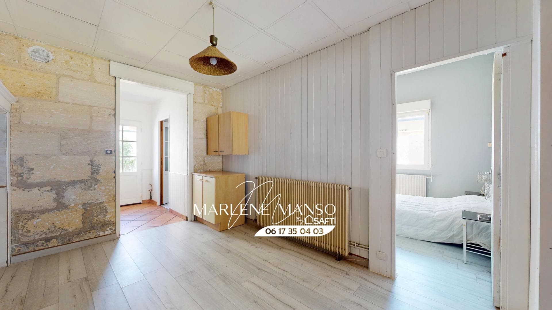 Maison en pierre 91 m² avec jardin et parking — photo 6