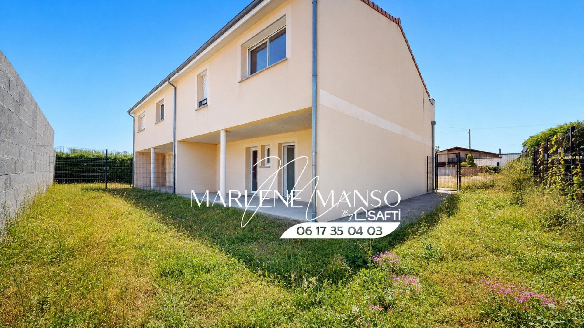 T3 lumineux de 64 m² avec jardin, terrasse et 2 places — photo 3