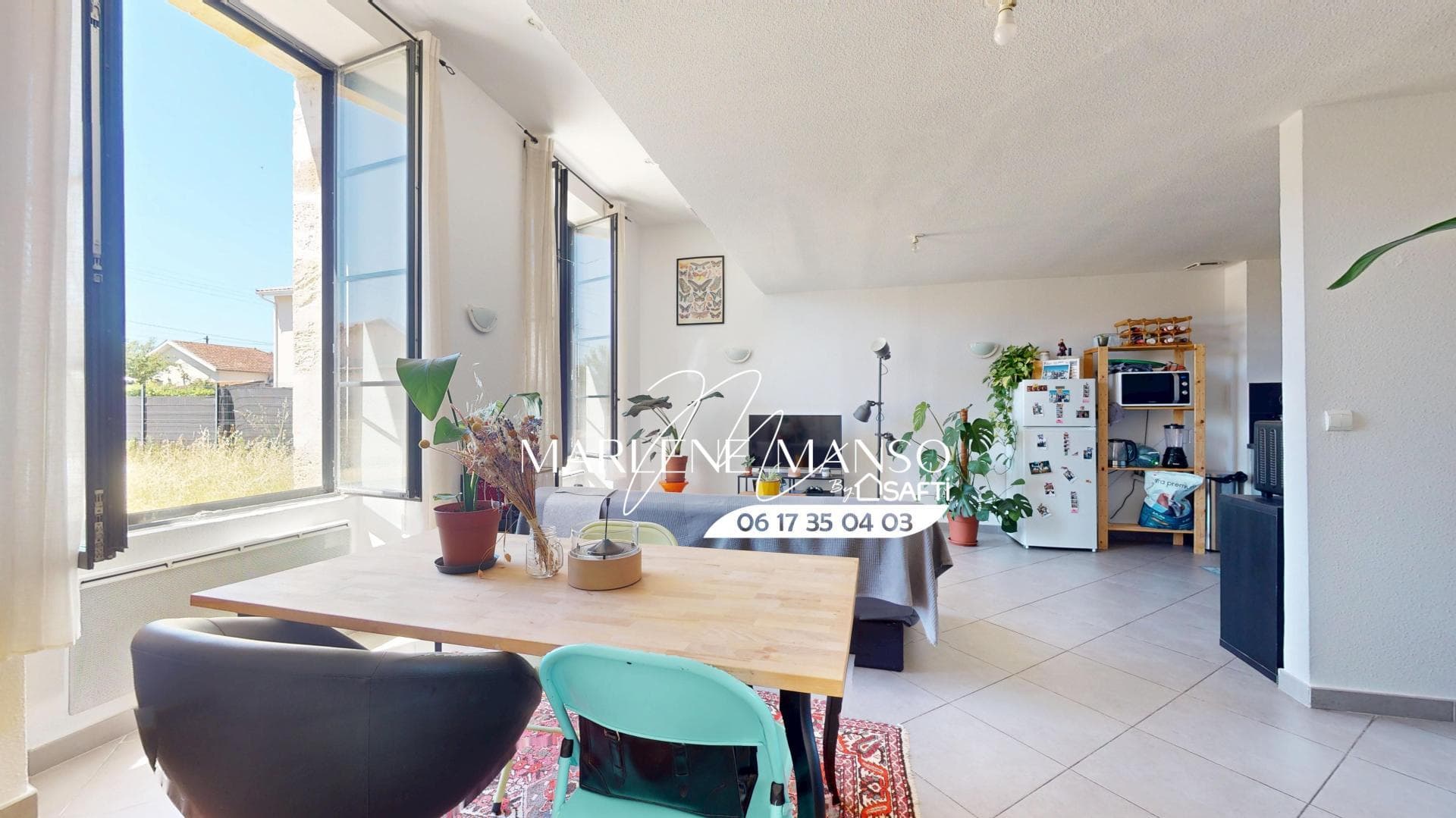 T3 lumineux de 64 m² avec jardin, terrasse et 2 places — photo 2