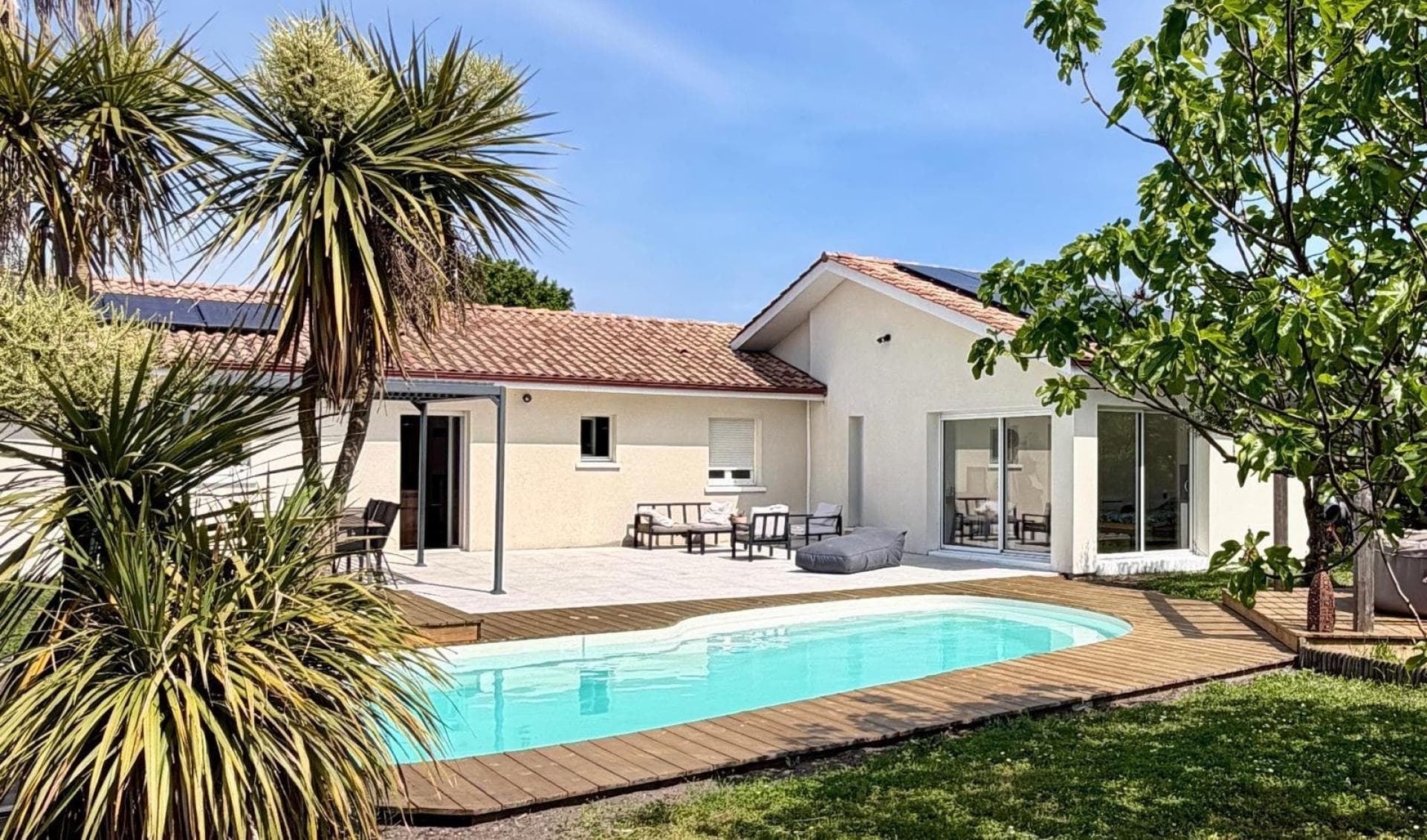 Maison moderne et confortable