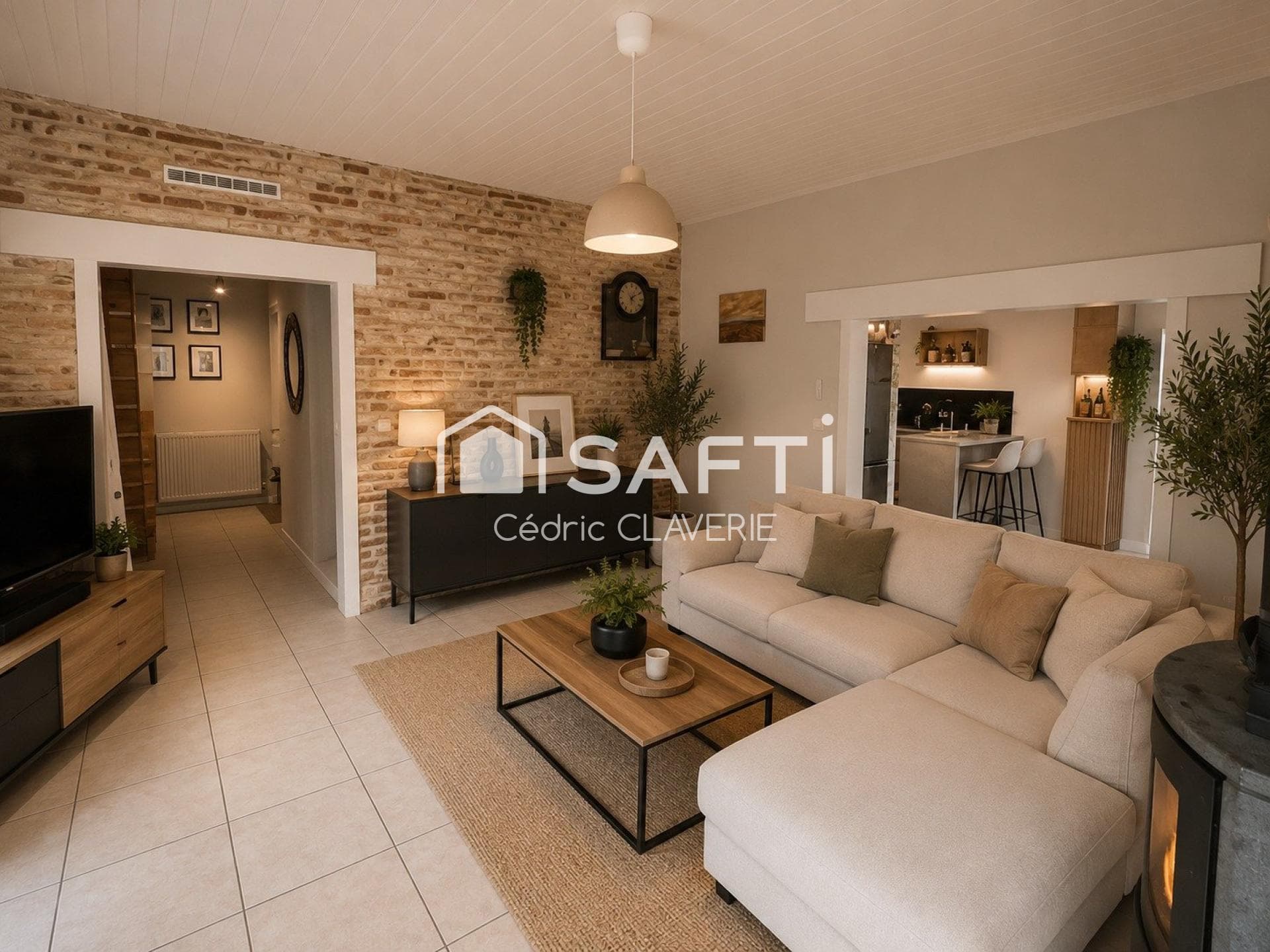 Charme, 4 chambres, jardin, espace — photo 3