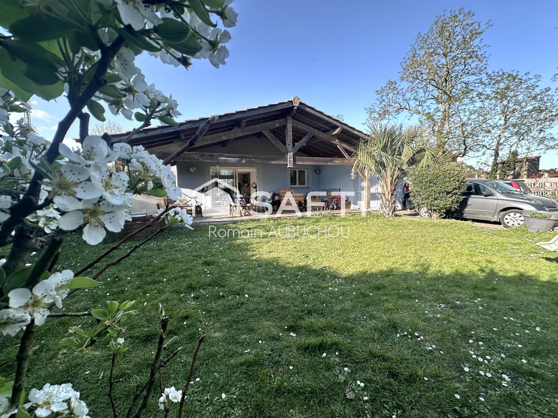 Maison T5 coup de cœur avec terrasse bois