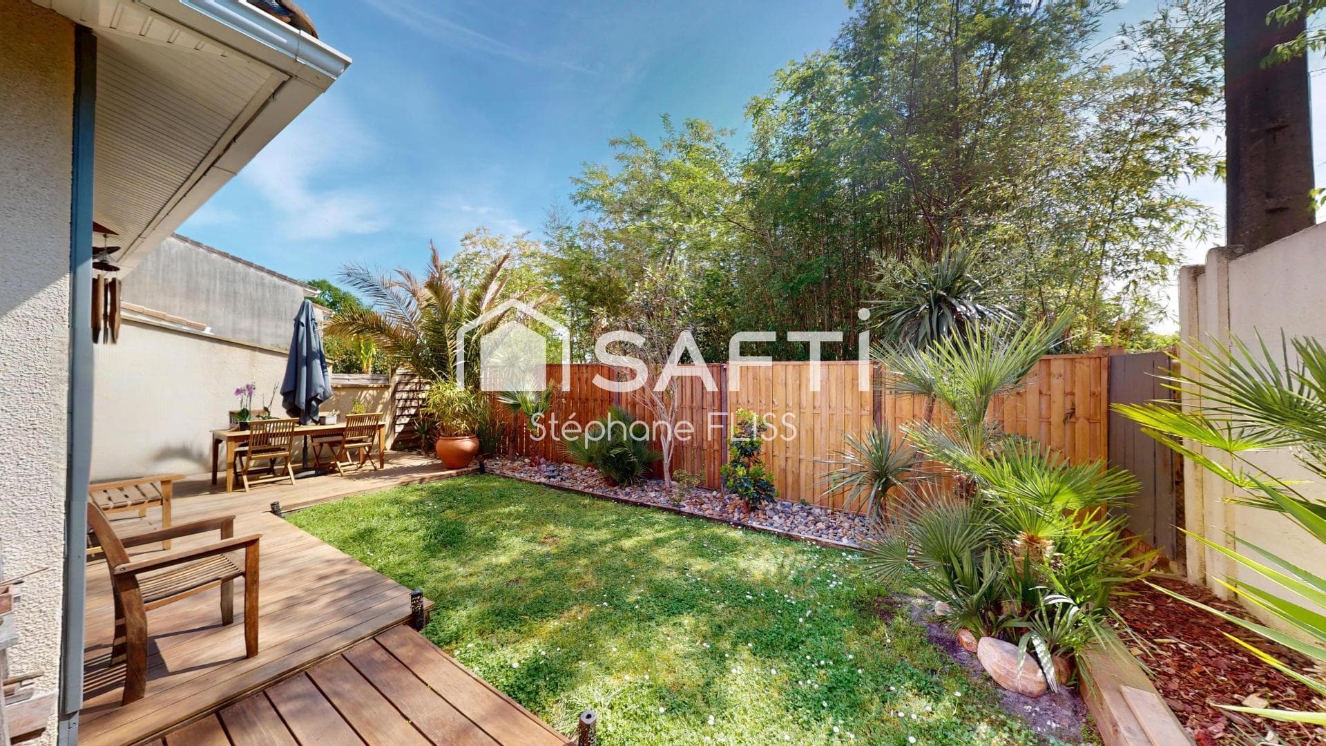 Maison R+1, 95m² , 3 chambres, garage, jardin secteur Le Monteil / Madran