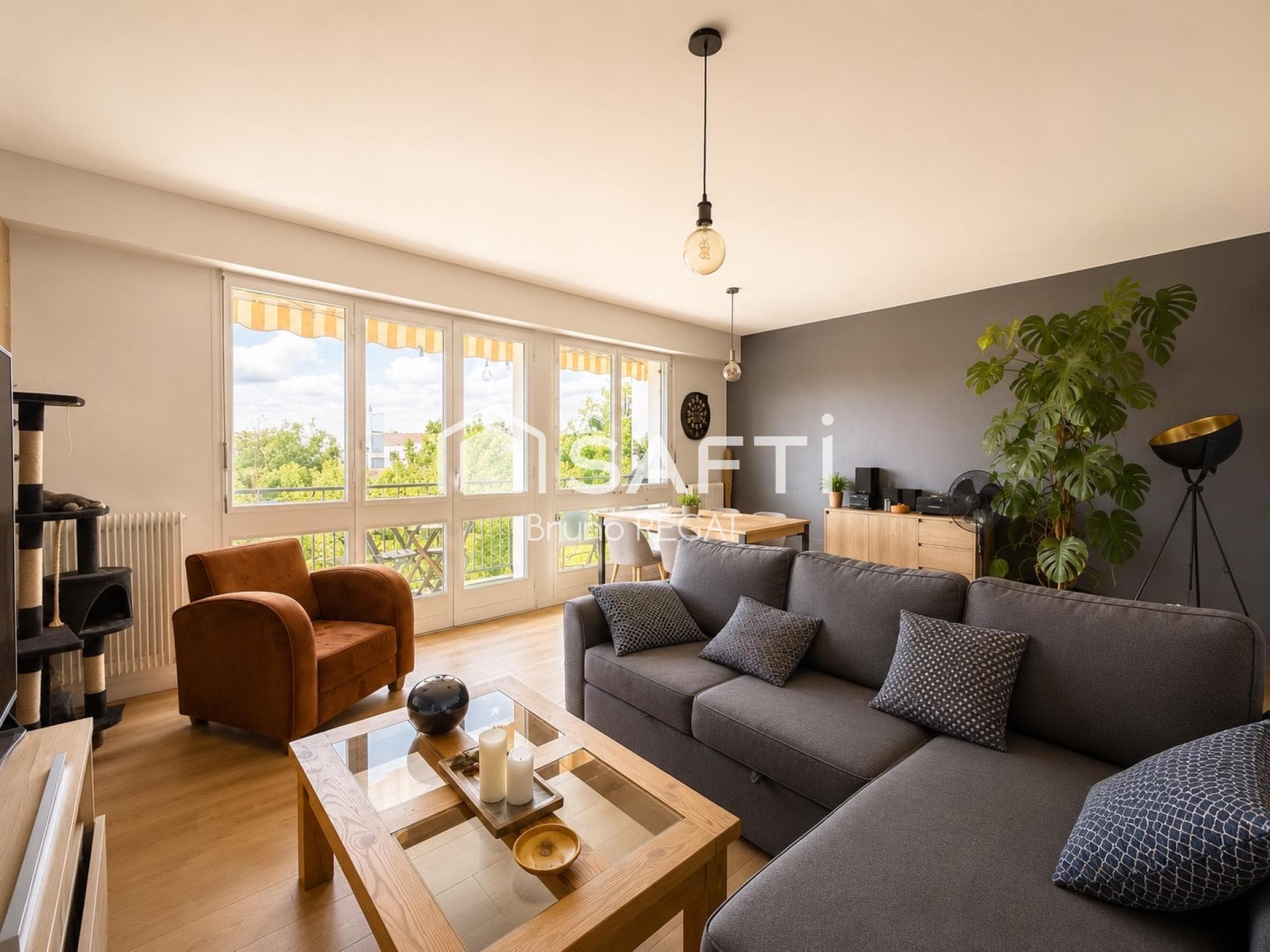Appartement 4 pièces Cauderan Primerose refait à neuf